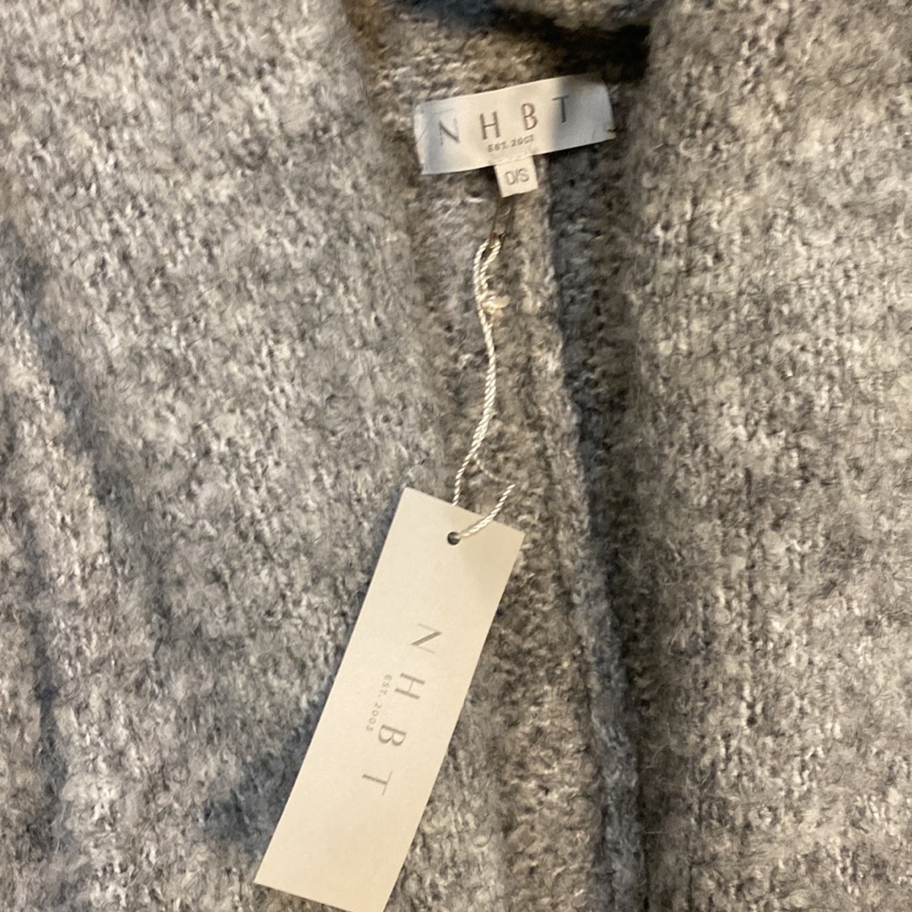 New NHBT Inhabit blanket sweater coat cardigan coatigan - Picture 6 of 10